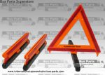 Bus Emergency Triangle Reflector Kit